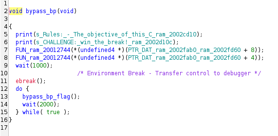 Bypass BP Function