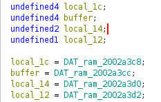 Riscky payvload Local Variables